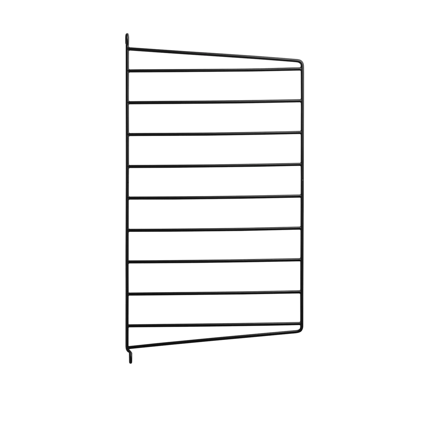 Montant mural String System — Noir · H 50 × P 30 cm · À l'unité