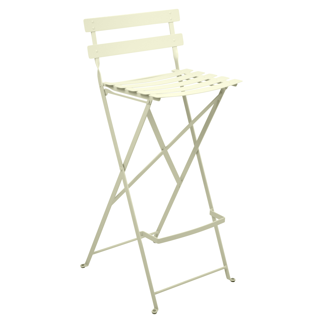 Chaise Bistro de Bar Pliante — Vert tilleul