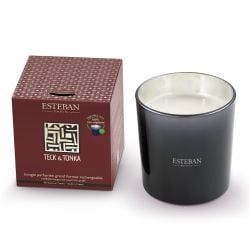 Bougie parfumée Rechargeable 450 g Teck & Tonka