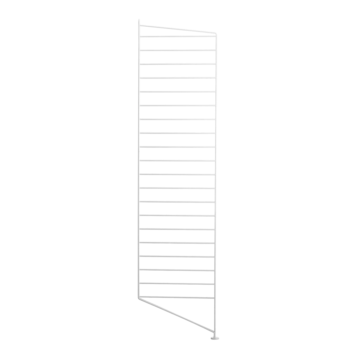 Montant au sol String System — Blanc · H 115 × P 30 cm · À l'unité