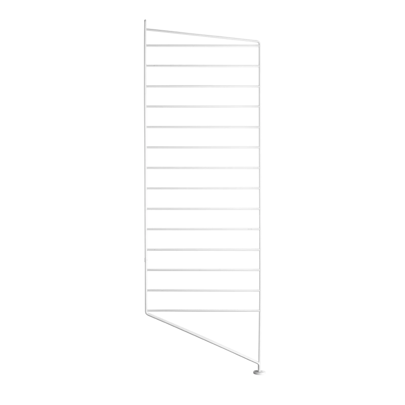 Montant au sol String System — Blanc · H 85 × P 30 cm · À l'unité