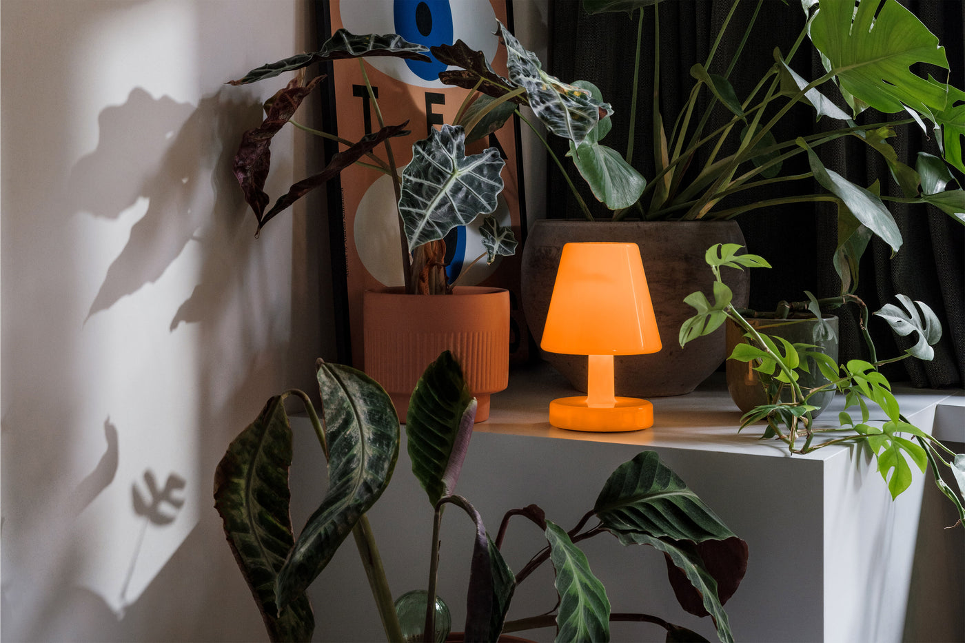 Lampe de table Edison The Ambiance, Sunny Orange
