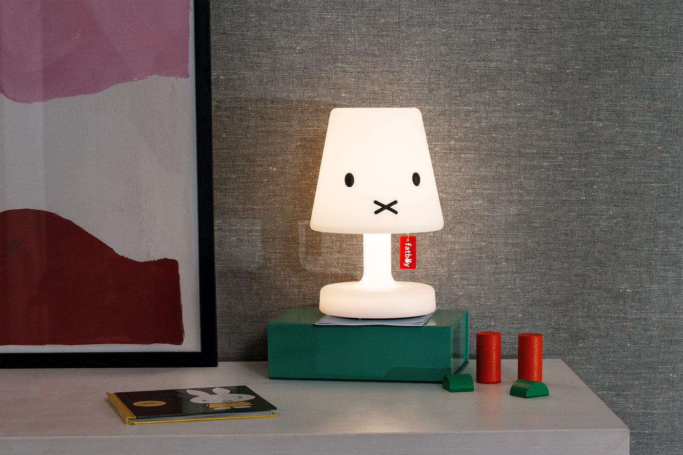 Lampe de table Edison The Petit X Miffy, Blanc