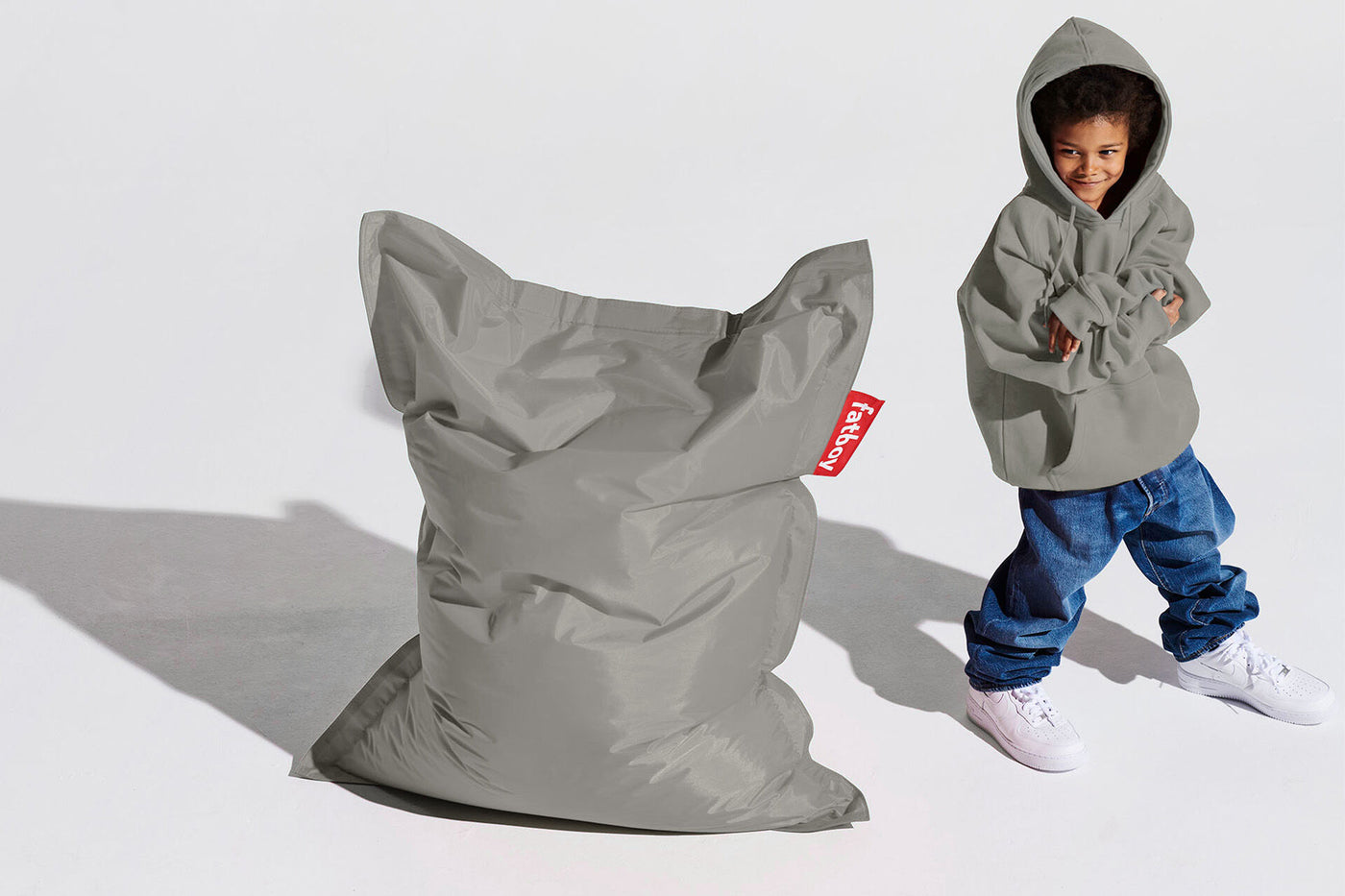 Pouf Junior, Argent