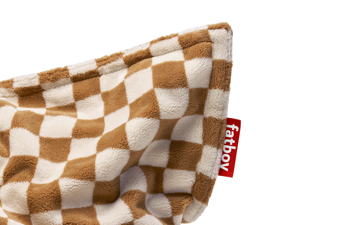 Pouf Original Slim Teddy, Almond Creme