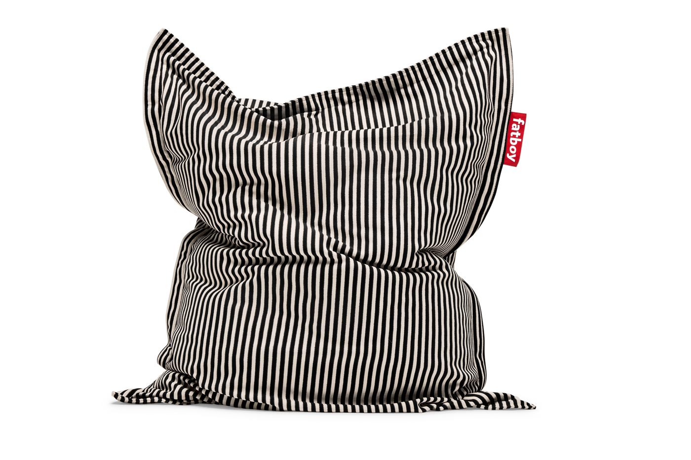 Pouf Original Slim Terry, Black Creme