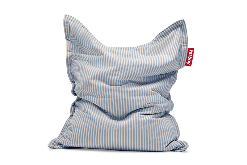 Pouf Original Slim Terry, Blue Creme