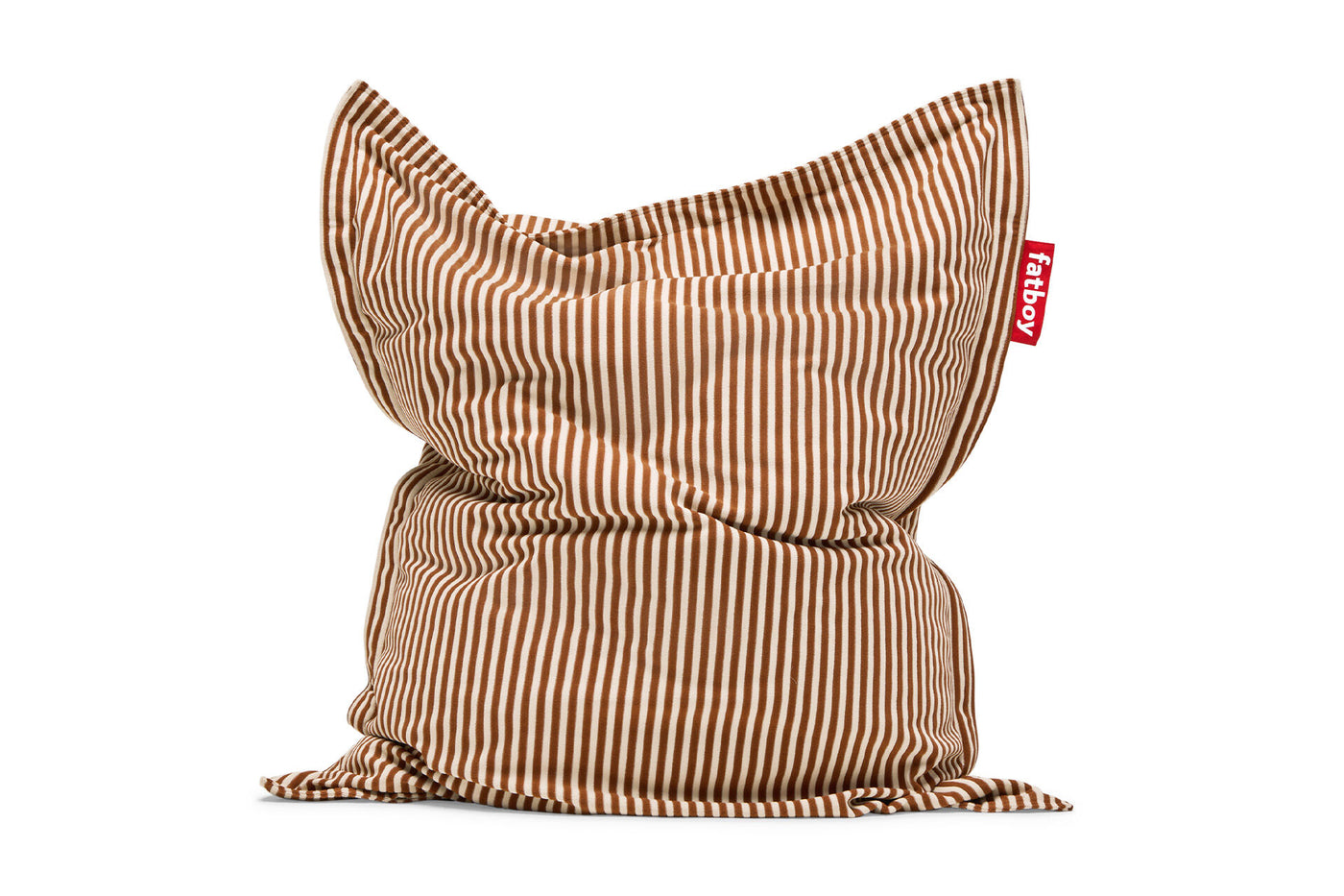 Pouf Original Slim Terry, Cognac Creme