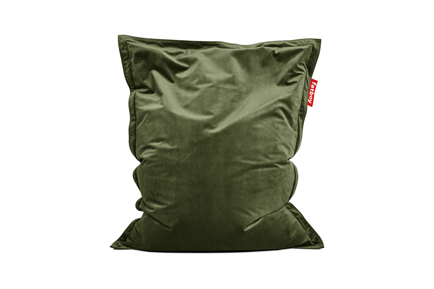 Pouf Original Slim Velvet, Deep Green