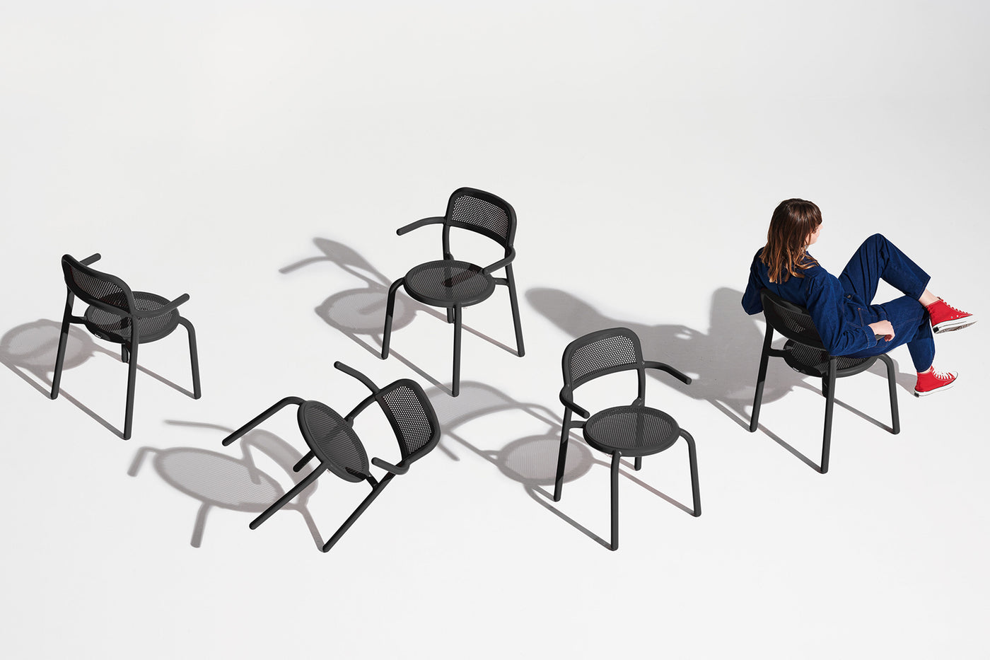 Fauteuil Toní Armchair, Anthracite