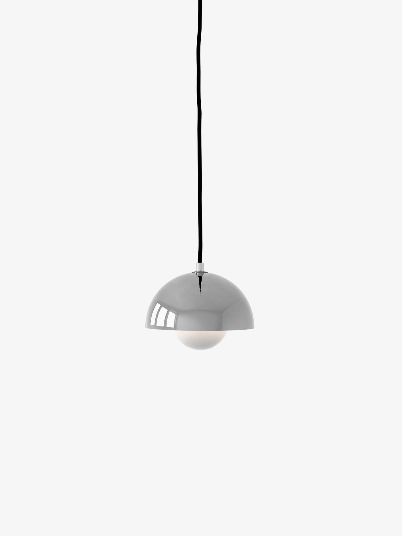 Suspension Flowerpot VP10 — Chrome-plated