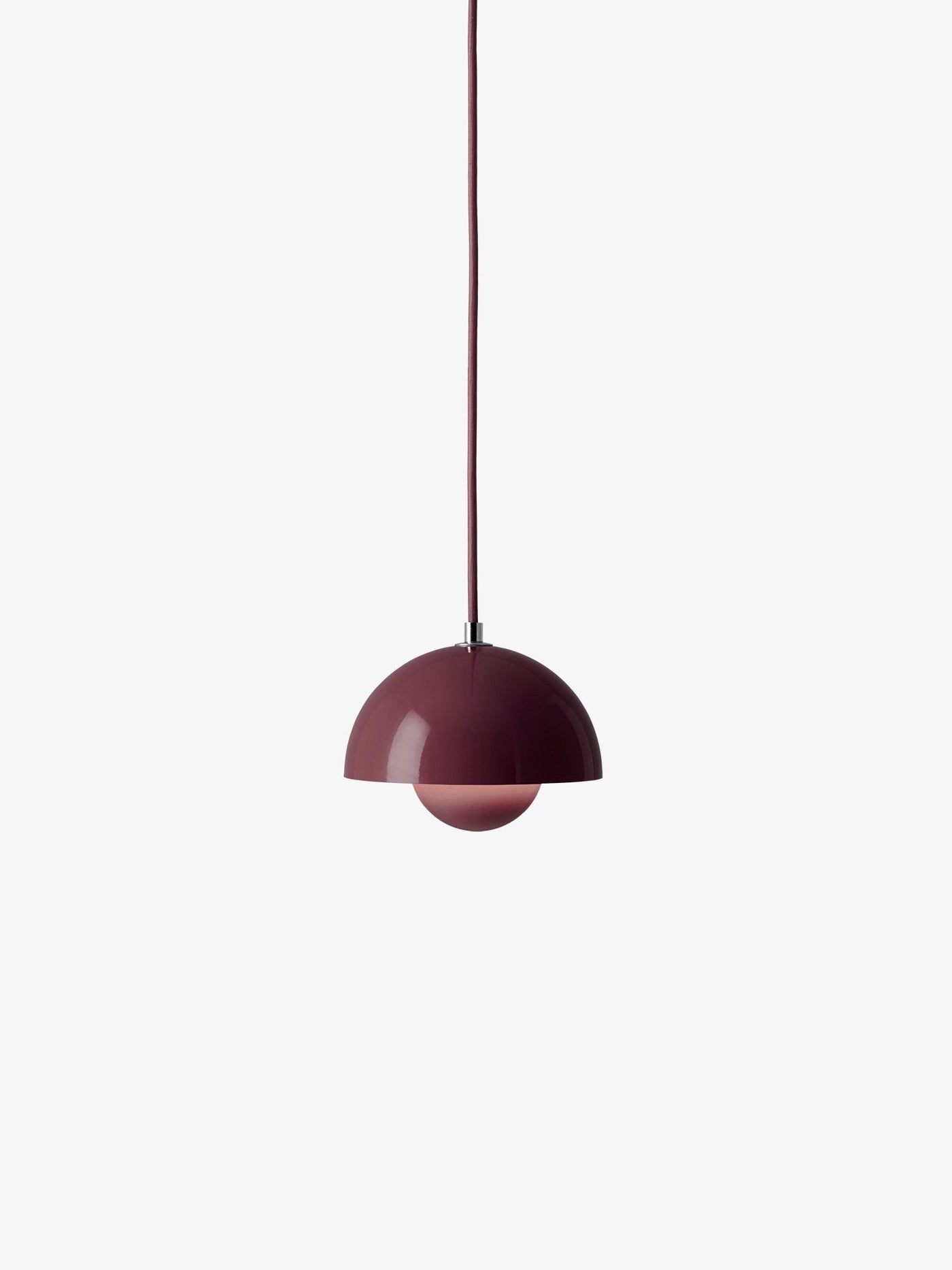 Suspension Flowerpot VP10 — Dark Plum