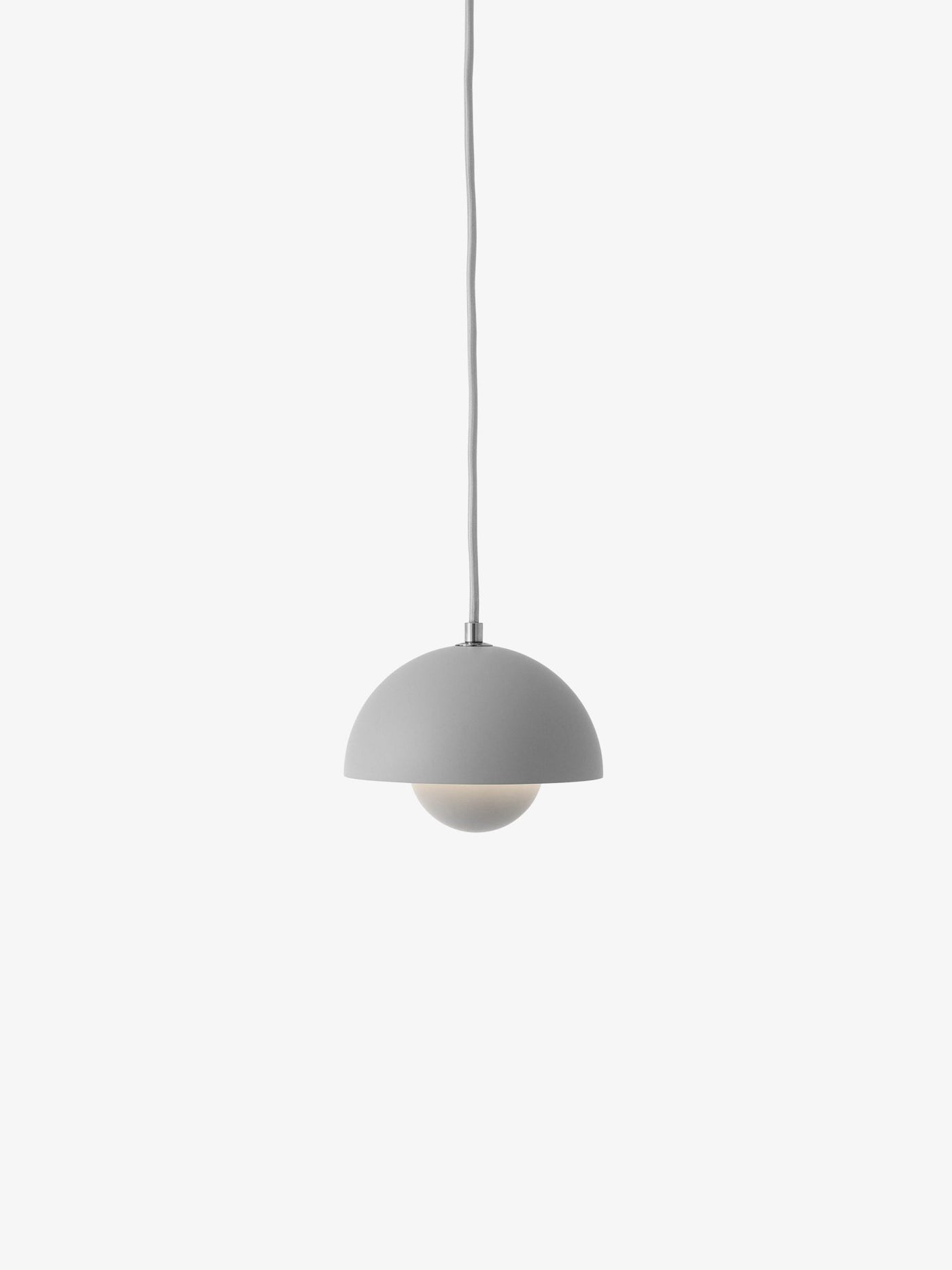Suspension Flowerpot VP10 — Matt Light Grey