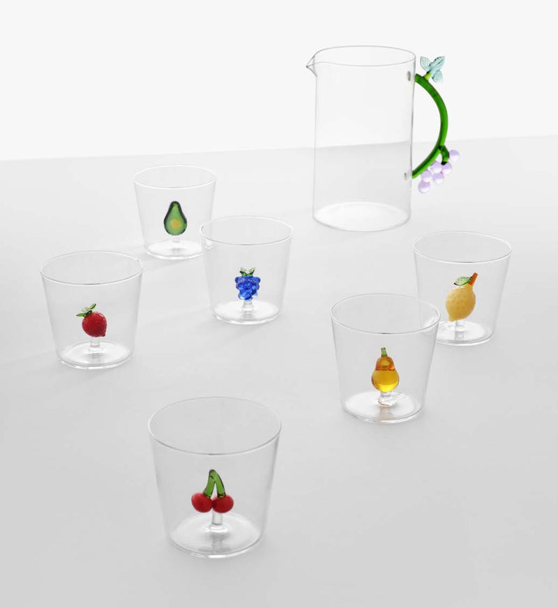 verre-a-eau-fruits-flowers — SKU 354238