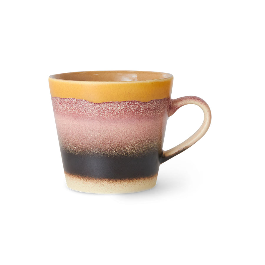 Tasse à cappuccino 70s Ceramics 33 cl
