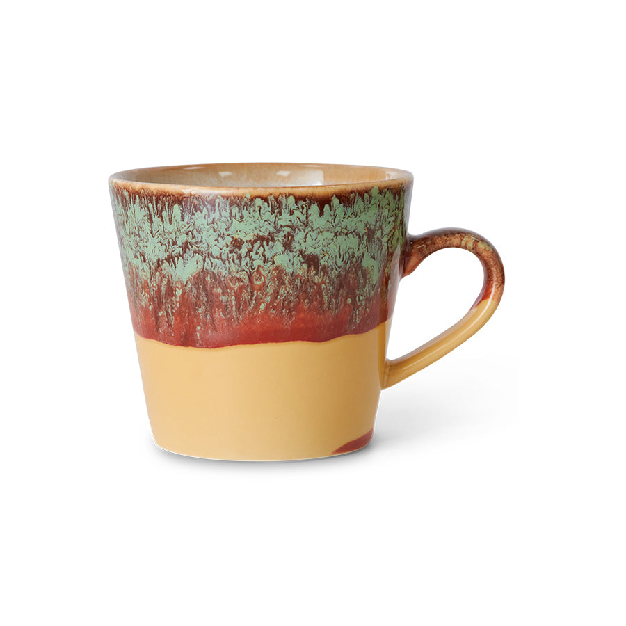 Tasse à cappuccino 70s Ceramics 33 cl