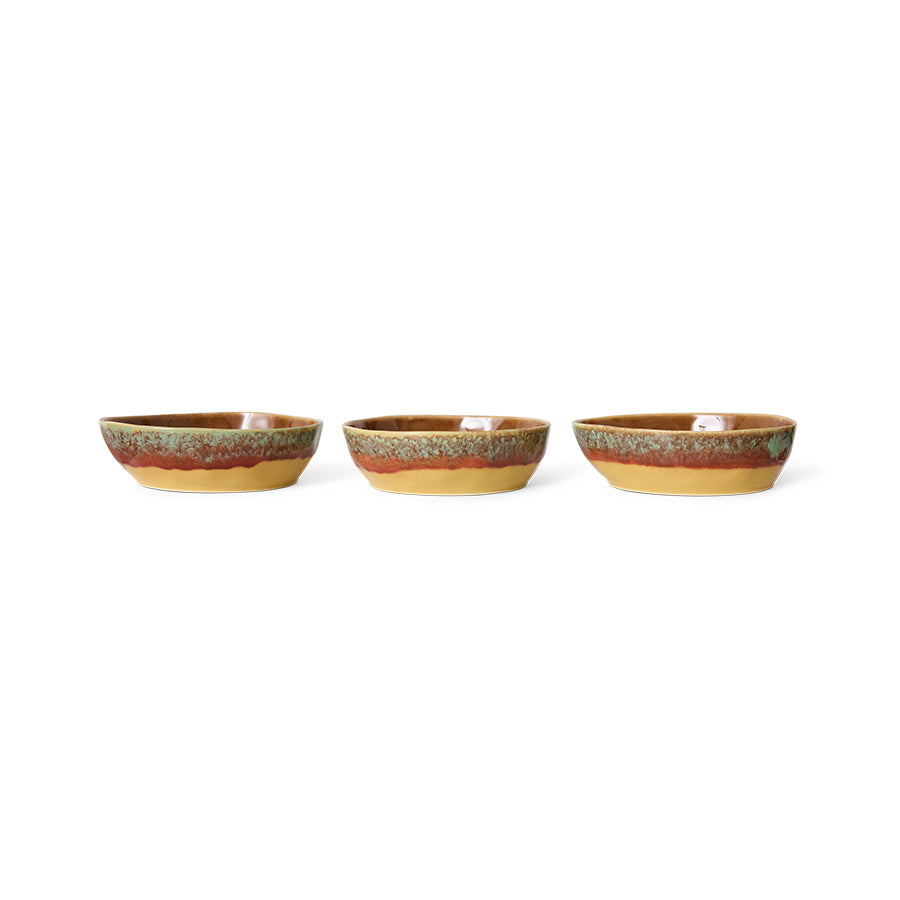 Bols à pâtes 70s Ceramics (Set de 2)