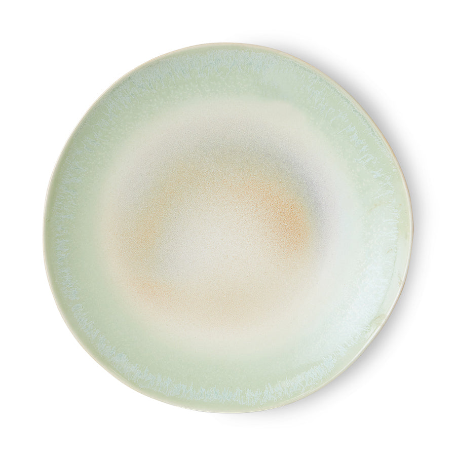 Assiettes plat 70s Ceramics (Set de 2)