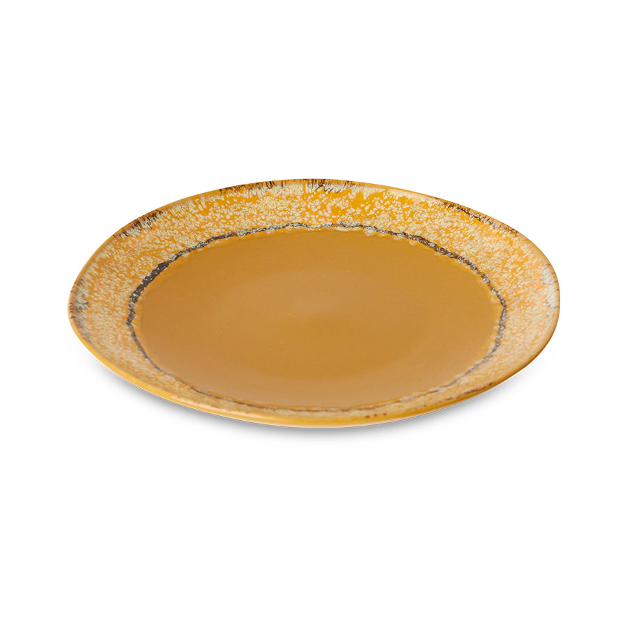 Assiettes d'entrée 70s Ceramics (Set de 2)