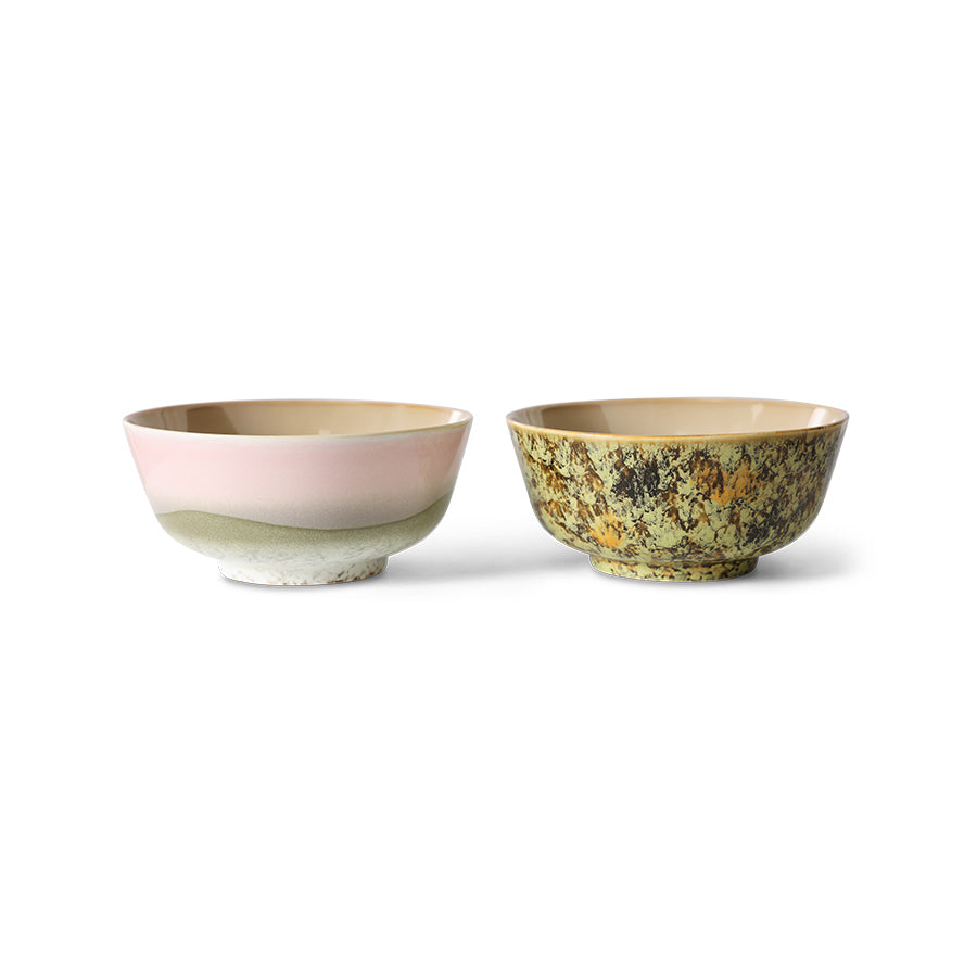 Bols à ramen 70s Ceramics (Set de 2)