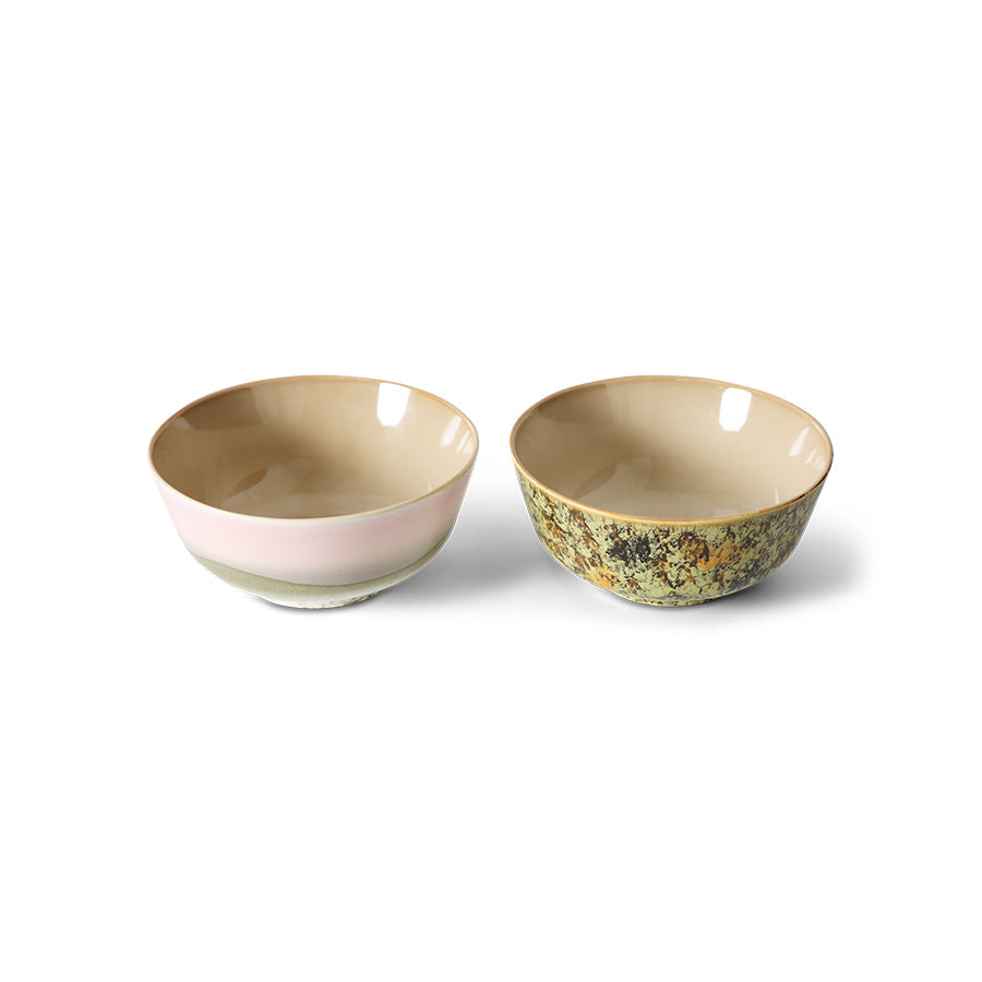 Bols à ramen 70s Ceramics (Set de 2)