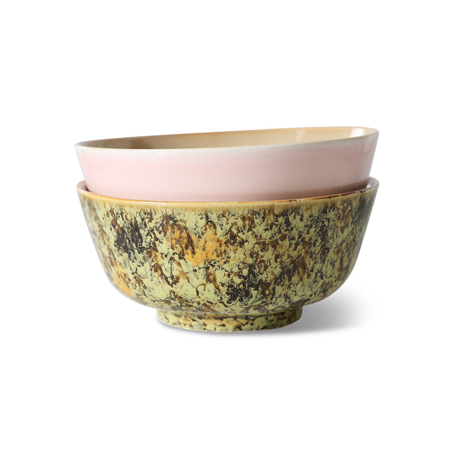 Bols à ramen 70s Ceramics (Set de 2)