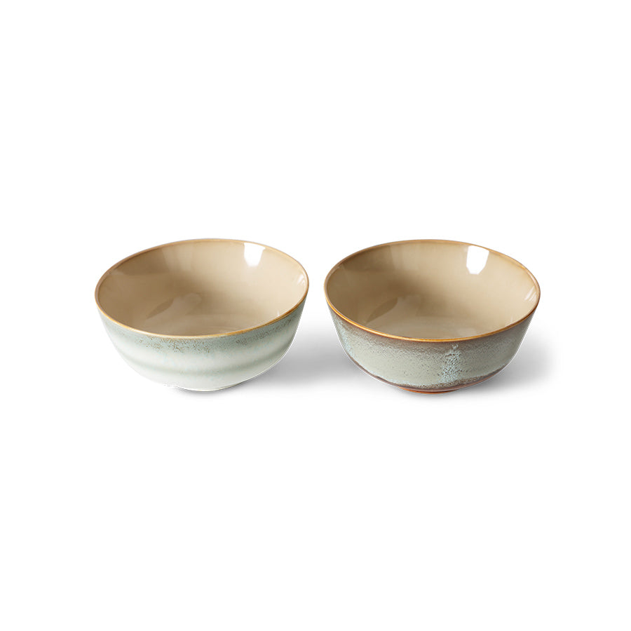 Bols à ramen 70s Ceramics (Set de 2)
