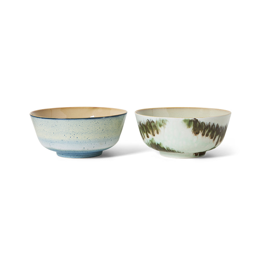 Bols à ramen 70s Ceramics (Set de 2)