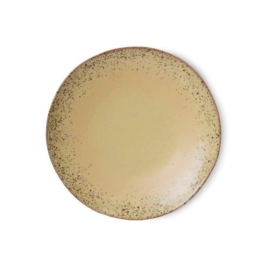Assiettes plat 70s Ceramics (Set de 2)