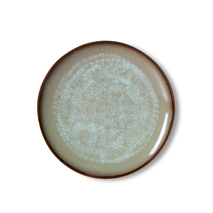 Assiettes plat 70s Ceramics (Set de 2)