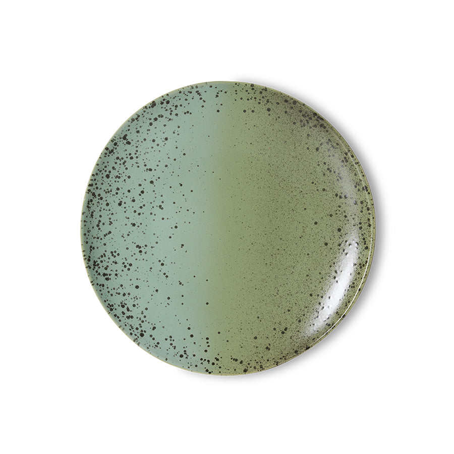 Assiettes plat 70s Ceramics (Set de 2)