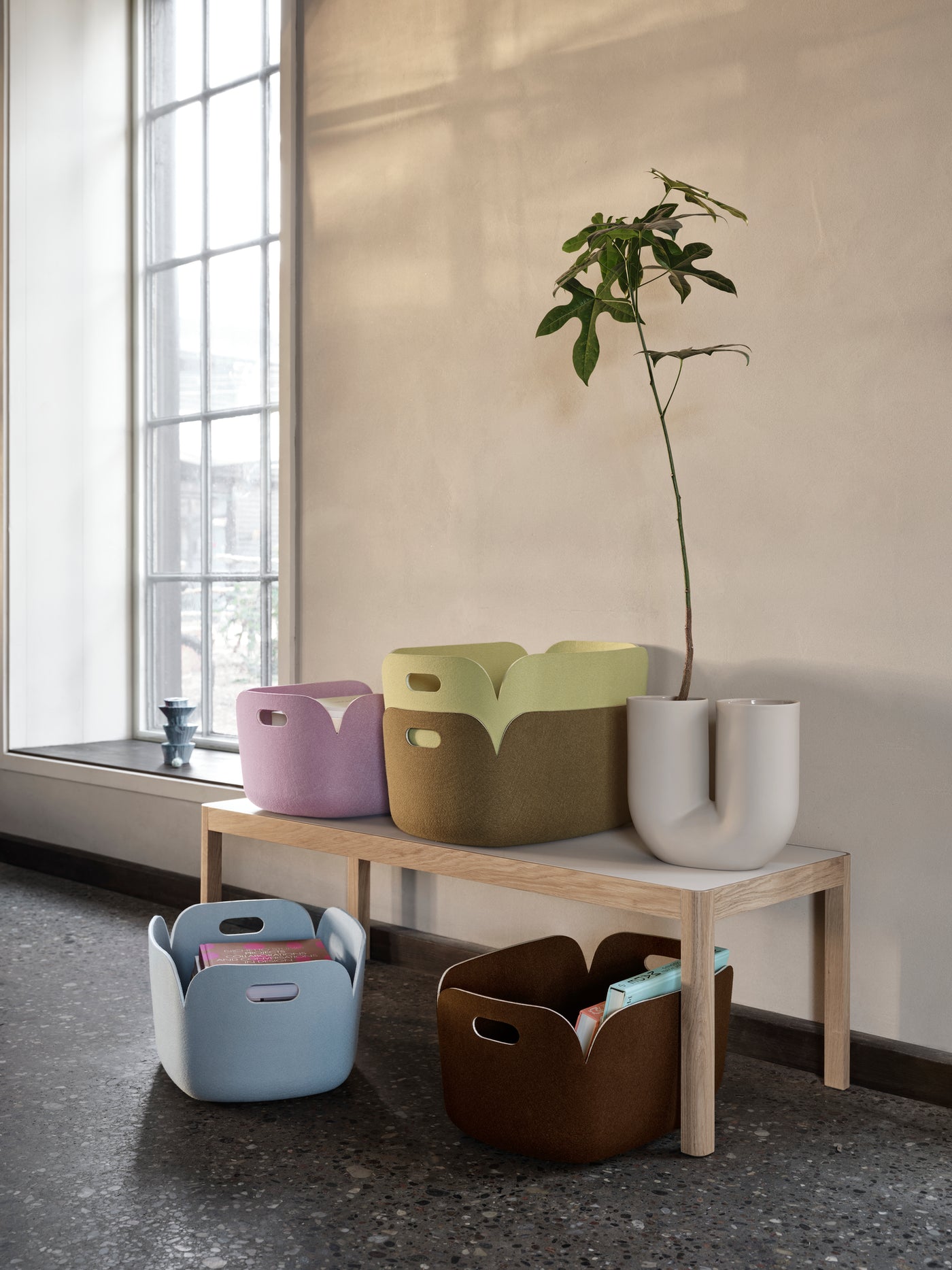 Panier de rangement Restore — Ambiance