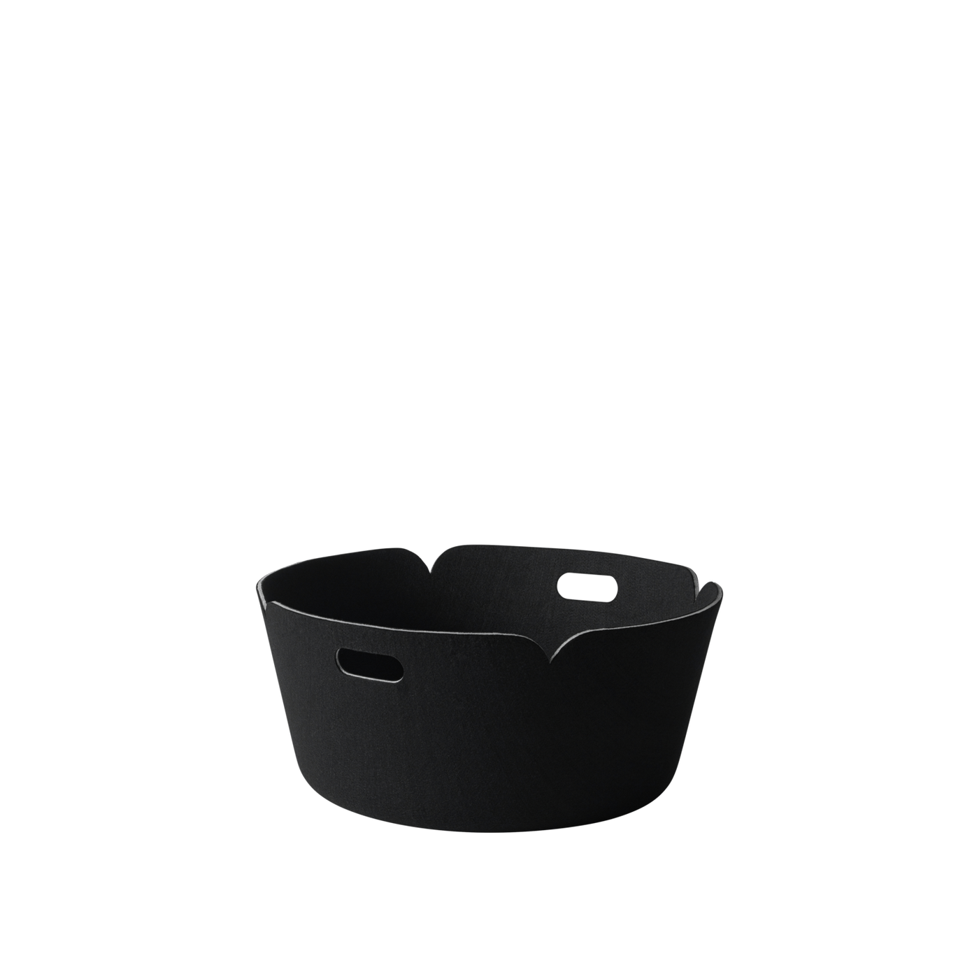 Panier de rangement Restore Rond — Noir